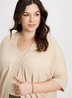 3/4 Sleeve Knit Cardigan