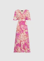 Floral Chiffon Dress