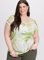 Tropical Print T-Shirt