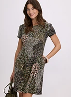 Printed Jersey Dress