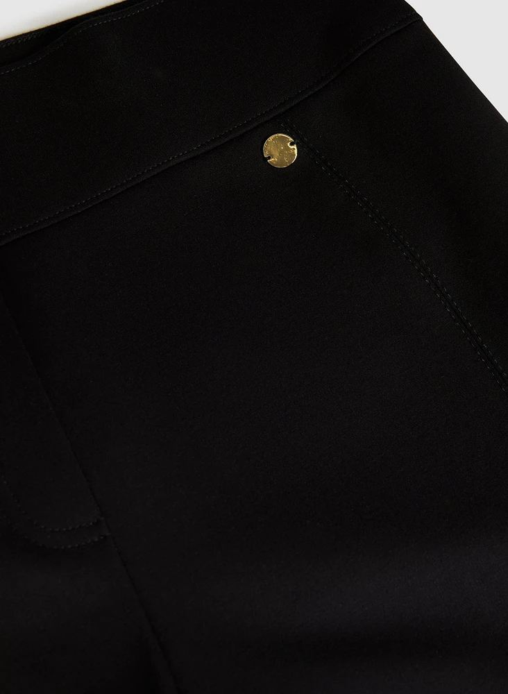 Sofia Pull-On Slim-Leg Pants - Regular