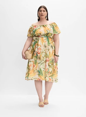 Melanie Lyne - Tropical Print Dress