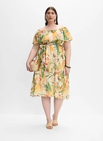 Melanie Lyne - Tropical Print Dress