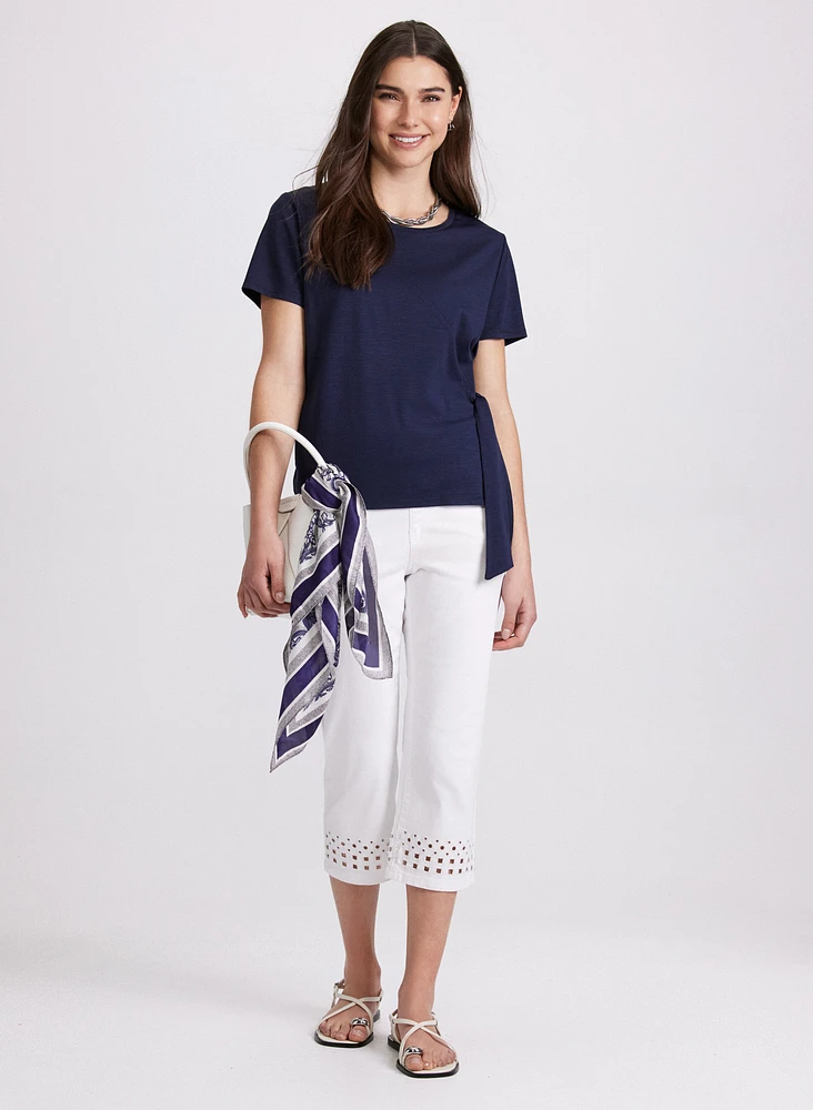 Side Tie T-Shirt
