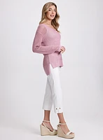 Pull-On Bengaline Capris