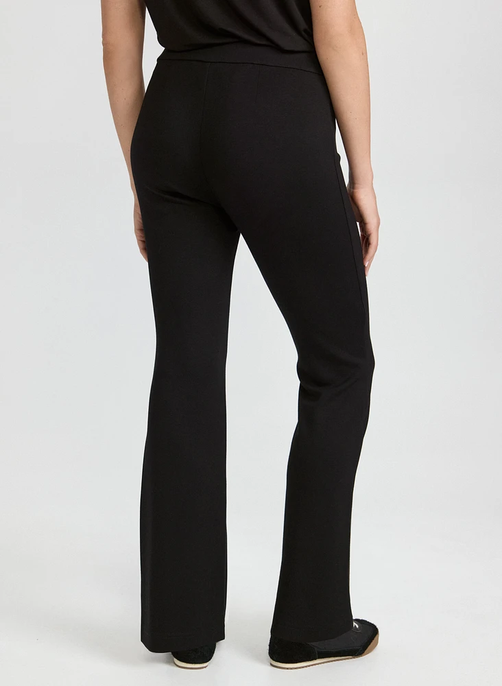 Flare-Leg Scuba Pants