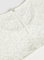 Lace Yoke Top