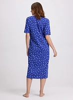 Robe de nuit florale