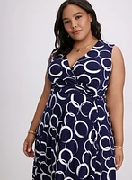 Ring Print Dress