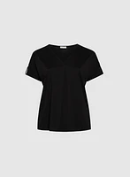 V-Neck Slub T-Shirt