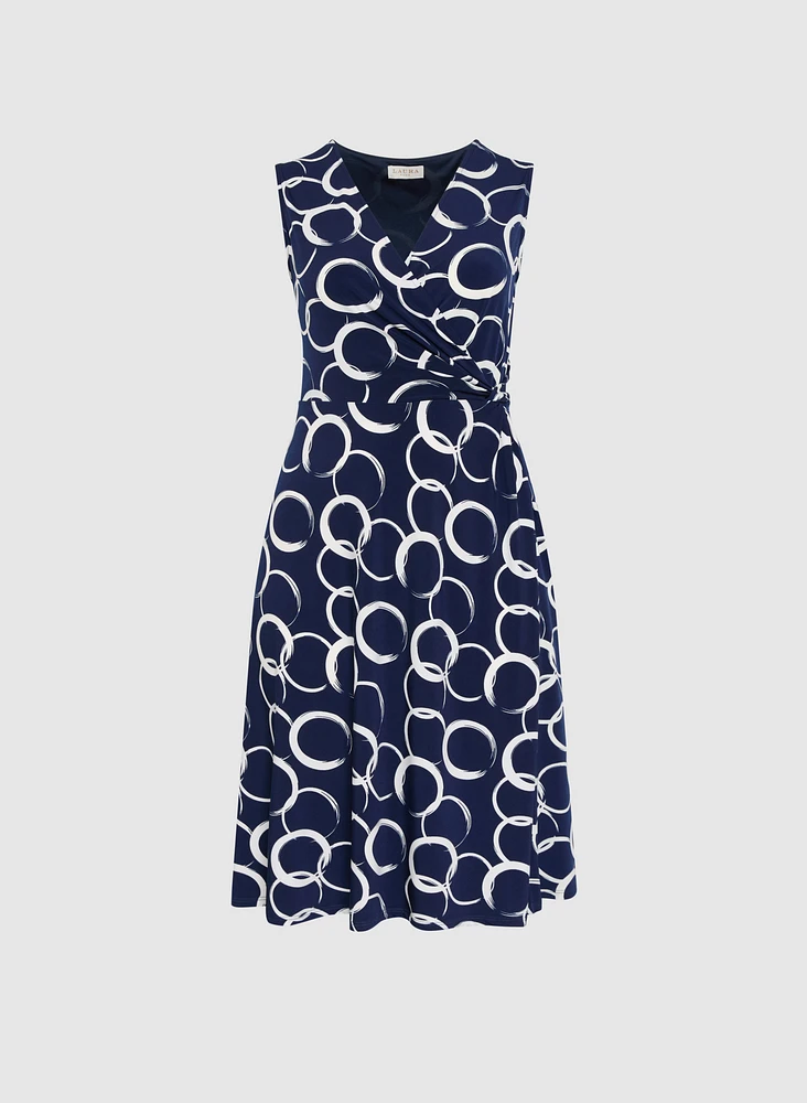 Ring Print Dress