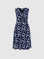 Ring Print Dress
