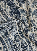 Abstract Rhinestone Embellished T-Shirt