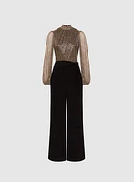 Metallic Illusion Jumpsuit
