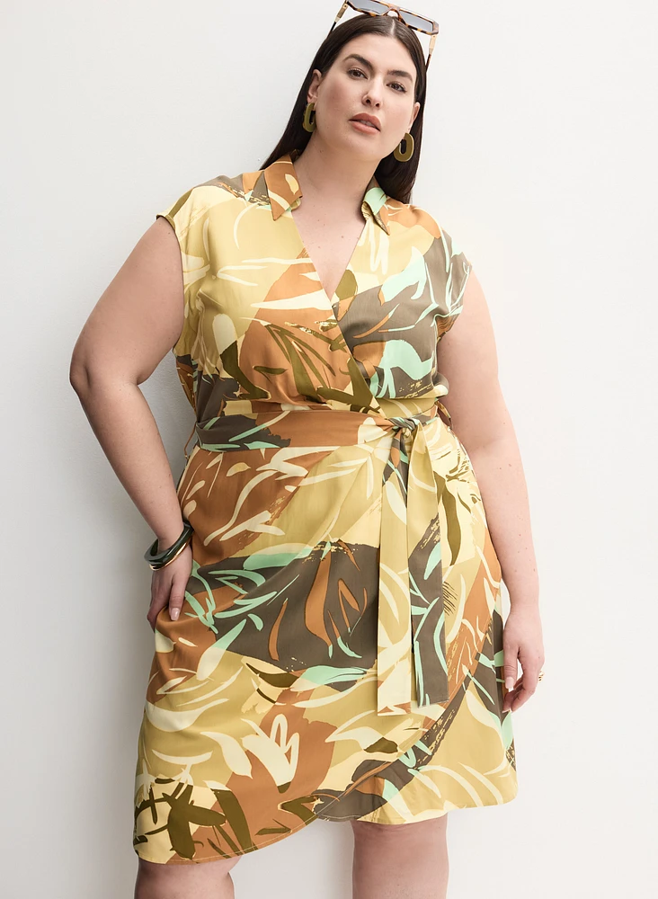 Melanie Lyne - Leaf Print Dress