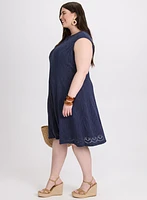Eyelet Embroidered Dress