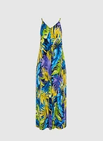 Tropical Print Dress