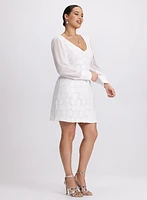 Sequined Daisy Dress