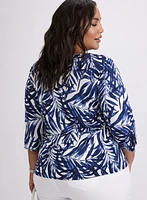 Palm Print Top