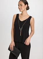 Ensemble de veste, débardeur et pantalon