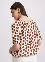 Polka Dot Blouse