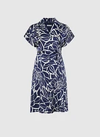 Robe de jour à motif floral