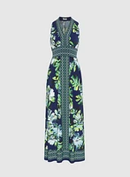 Robe maxi florale