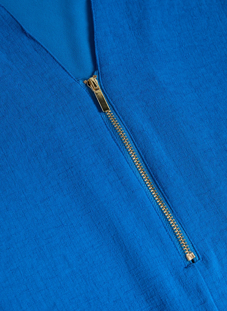 Short Shirt Collar Dress