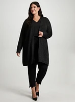 Shimmer Cardigan, Sleeveless Blouse & Pearl Detail Jeans