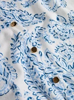 Paisley Print Cardigan