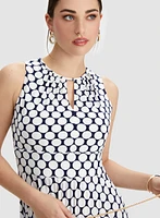 Polka Dot Print Dress