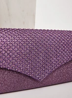 Rhinestone Detail Evening Clutch