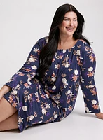Floral Print Nightgown
