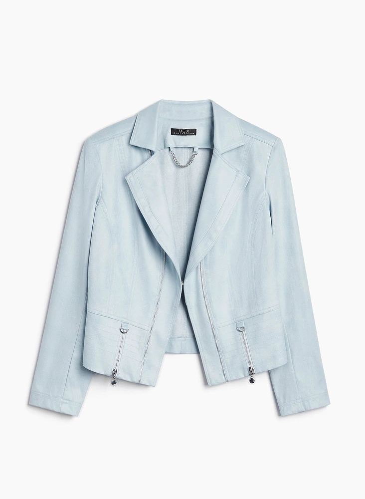 Vex - Faux Suede Jacket