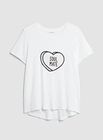 Graphic Print PJ Top