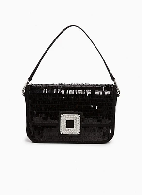 Sequin Detail Clutch