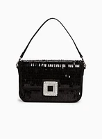 Sequin Detail Clutch
