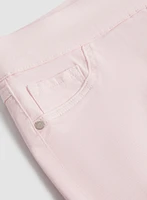 Pull-On Slim Leg Ankle Jeans