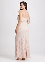 Scalloped Lace Dress