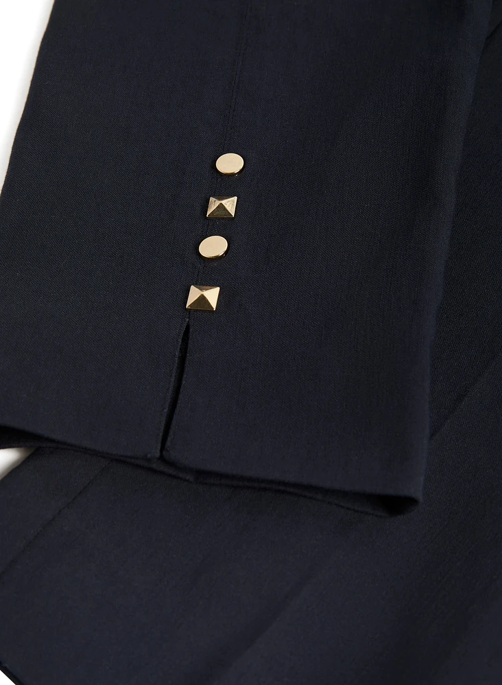 Stud Detail Slim Leg Pants