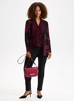 Floral Print Cardigan