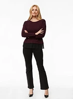 Button Detail Fooler Sweater
