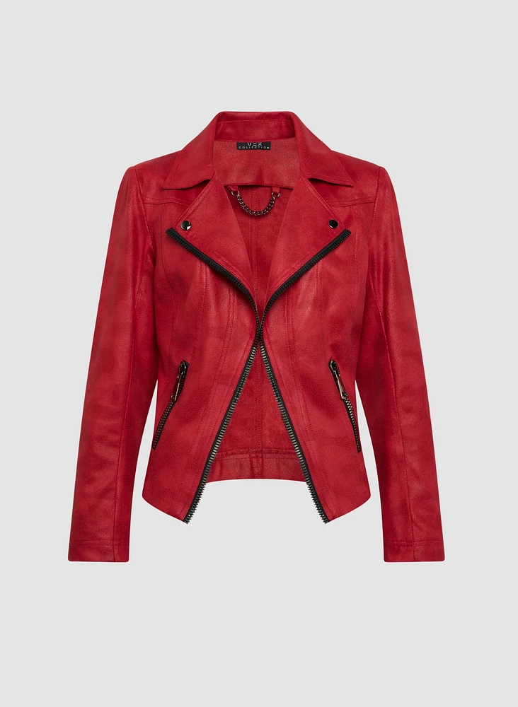 Vex - Zipper Trim Jacket