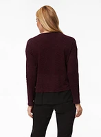 Button Detail Fooler Sweater