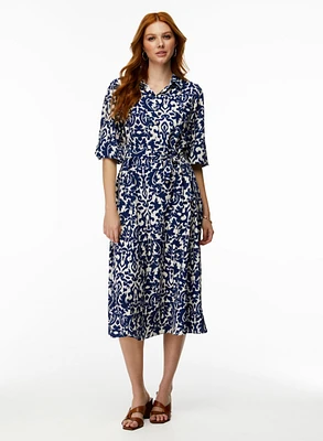 Paisley Print Dress