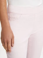 Pull-On Slim Leg Ankle Jeans
