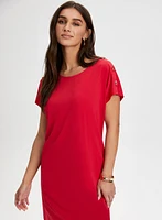 Button Detail Dress
