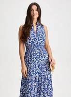 Floral Print Maxi Dress