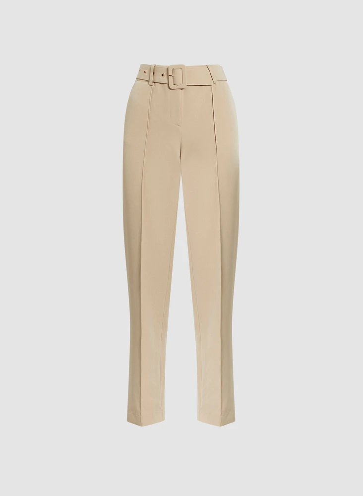 Modern Fit Belted Pants