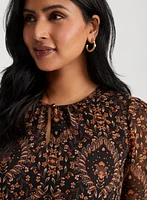 Floral Print Blouse